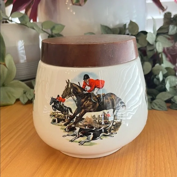 🚨SOLD ELSEWHERE🚨Vintage Tobacco Storage Humidifier Jar By Peterson’s Ltd. Italy - Picture 3 of 14